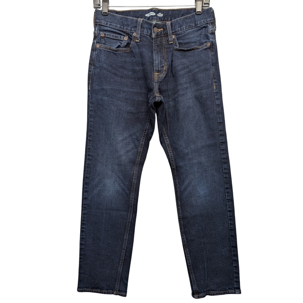 Old Navy Slim Jeans Mens 29x30 Dark Wash Built-In Flex Tough 51220063-02